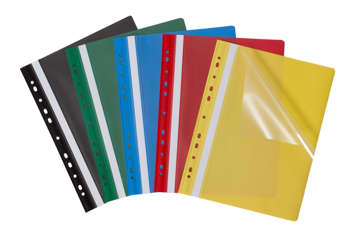 FILE BOOK PP A4 WITH PERFORATION EVO BLACK HAMELIN